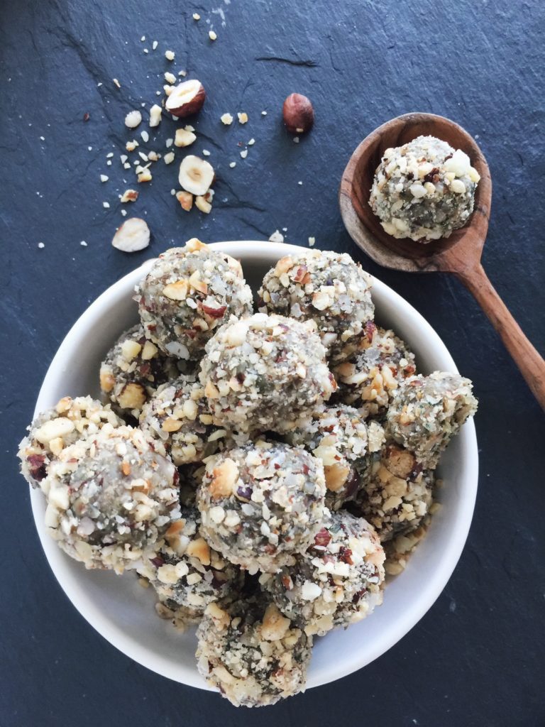 Tahini energy balls