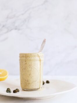 best creamy vegan caesar salad dressing