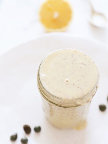 best creamy vegan caesar salad dressing