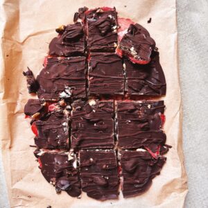 Easter chocolate bark