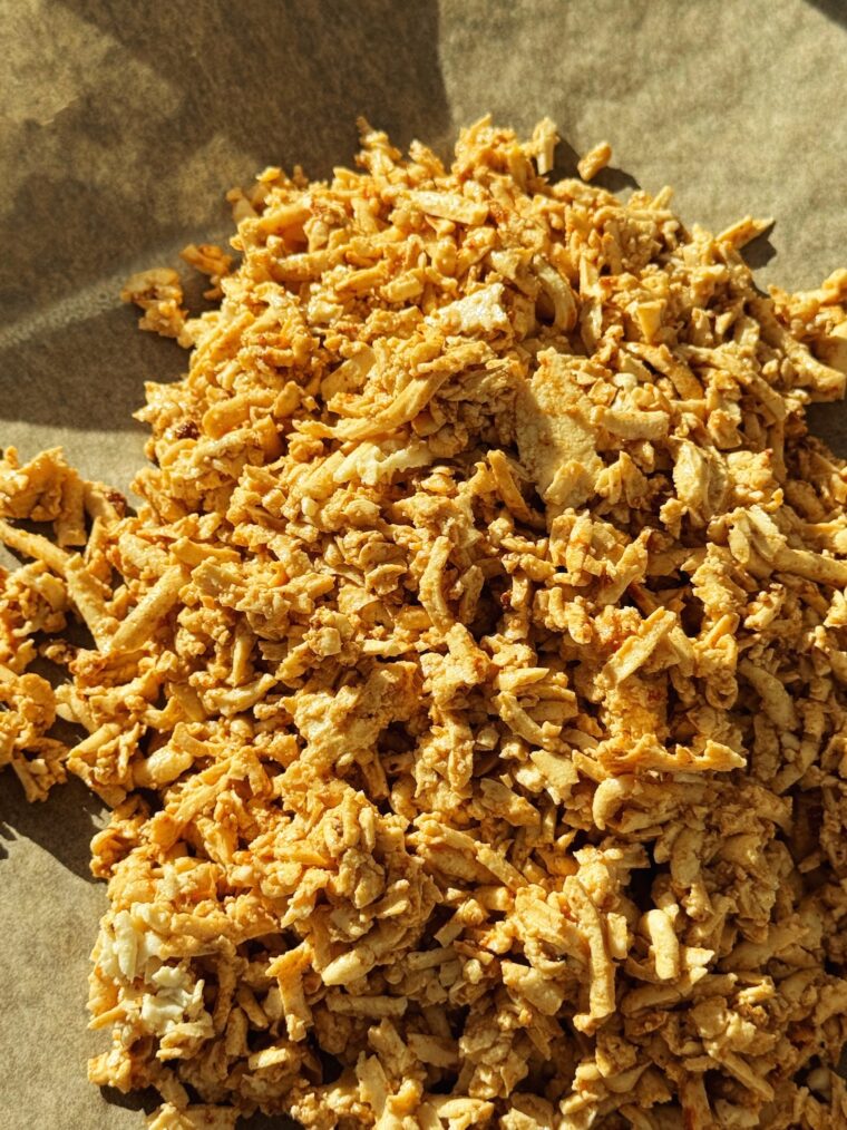 Easy and delicious shredded tofu recipe