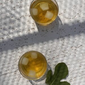 Fig leaf iced tea